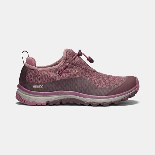 Magasin Chaussures Keen | Slip On Keen Terra Moc Waterproof Femme Violette (FRY390652)